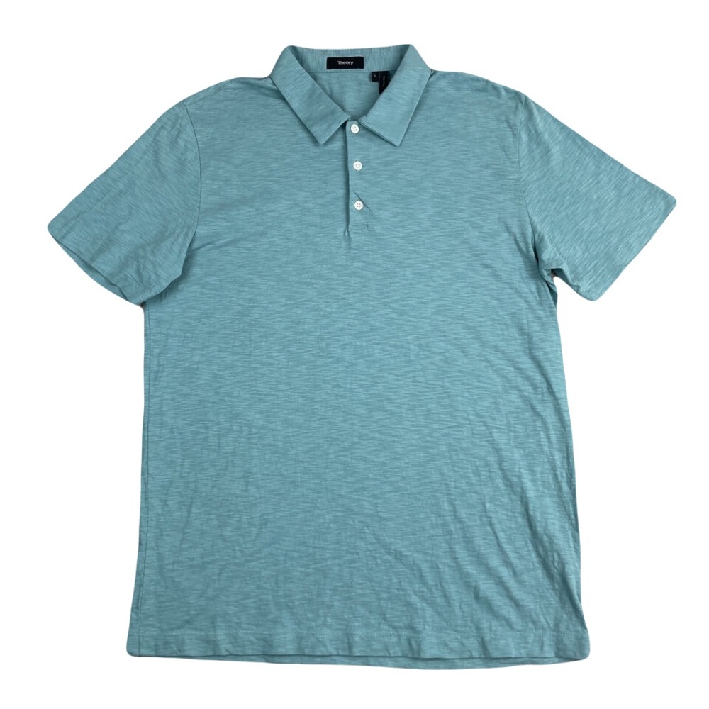Theory Bron Polo Shirt in Anemone Modal Jersey
